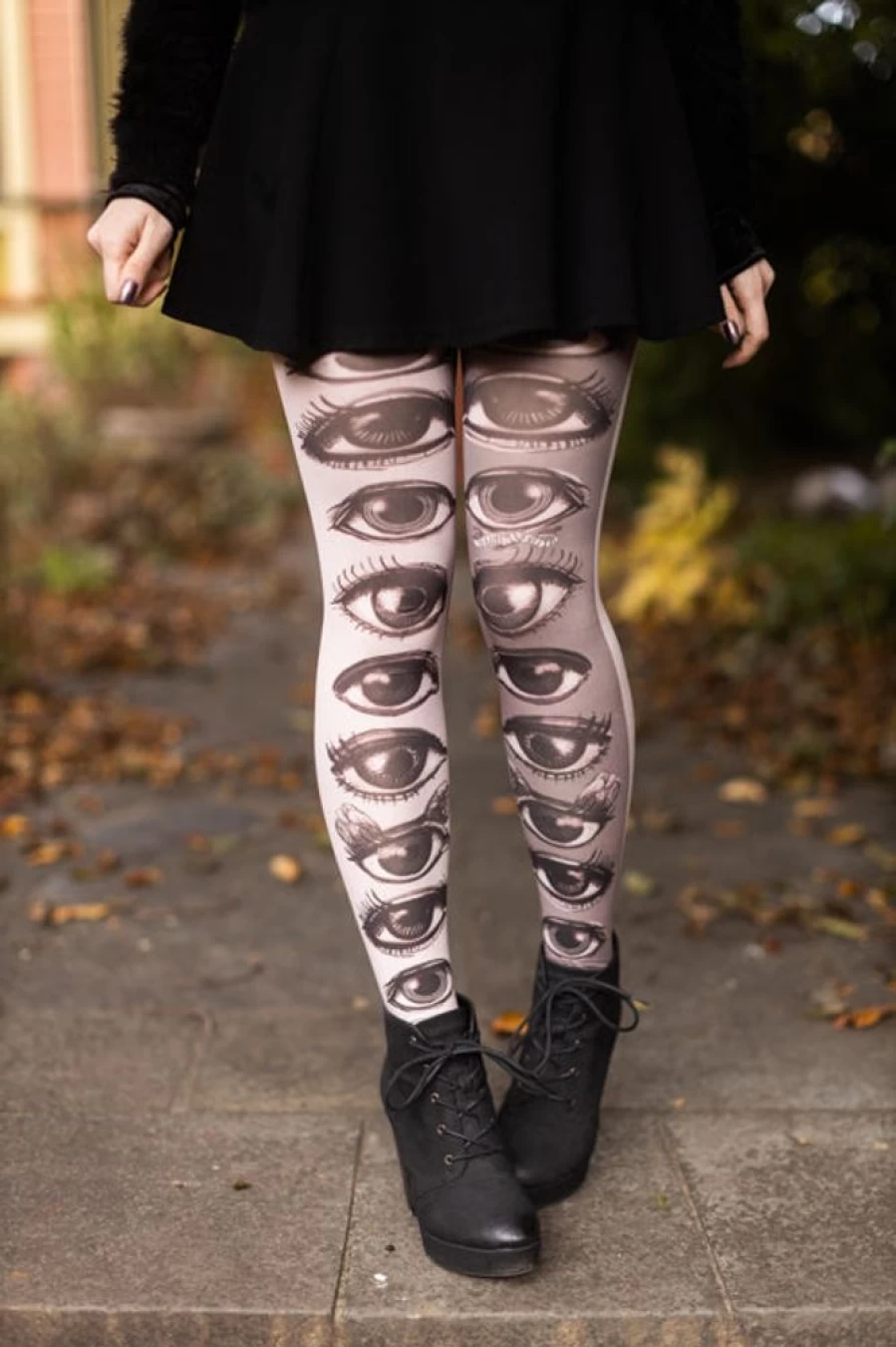 Marie Antoilette Brigitte Floral Printed Tights - Elegant Women's Fashion Tights for Stylish Outfits
