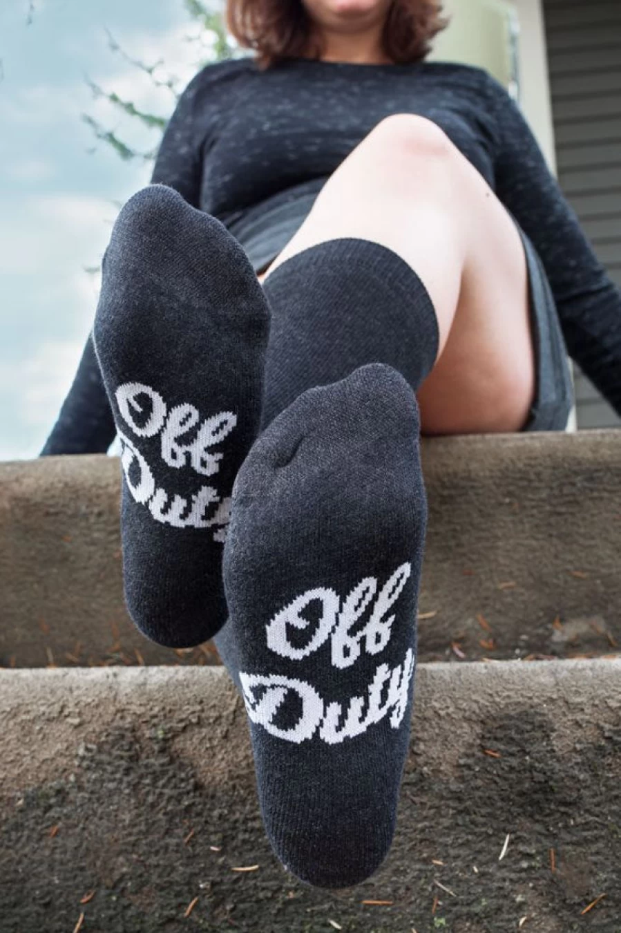 "Sock Dreams Off Duty Crew Socks - Comfortable Casual Wear for Men & Women"