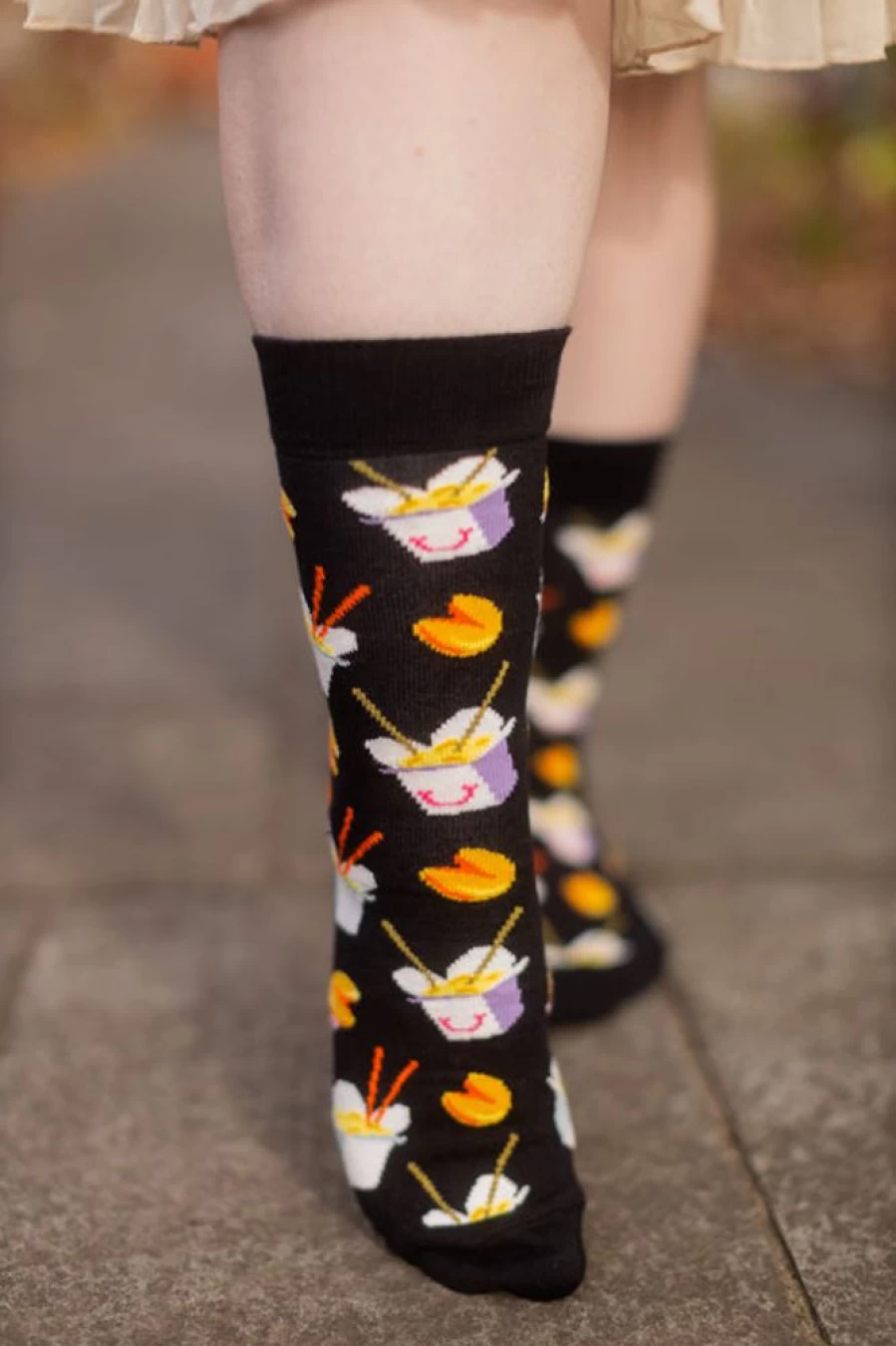 Happy Socks Take Out Crew Fun Colorful Casual Socks for Men and Women