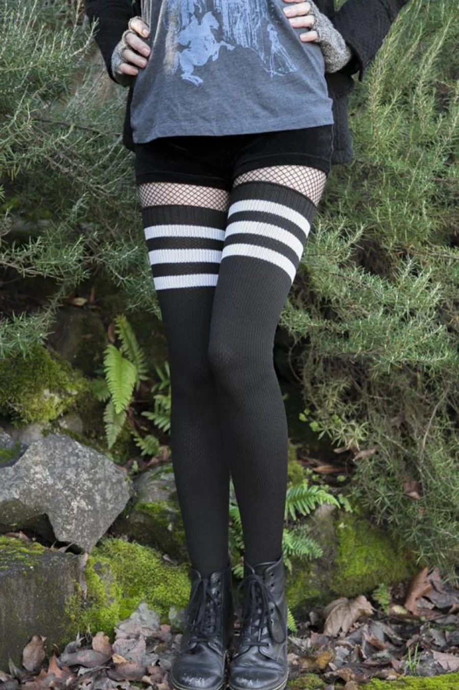 "Dreamer Socks Americana Thigh High Socks for Women - Knee High Long Socks"