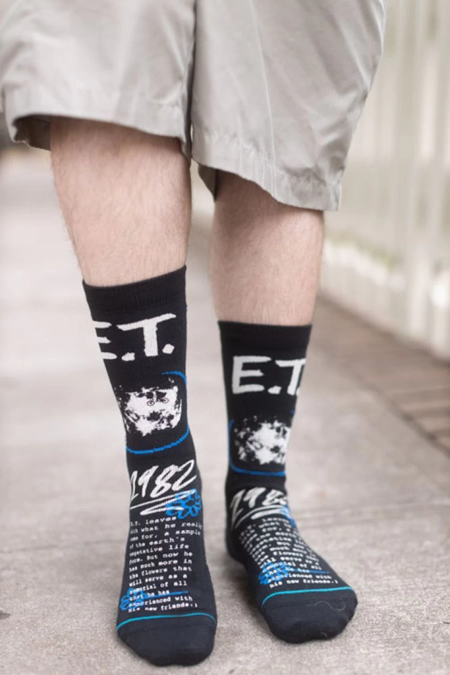 Stance Extra Terrestrial Crew Socks - Unique Alien Design Comfortable Footwear