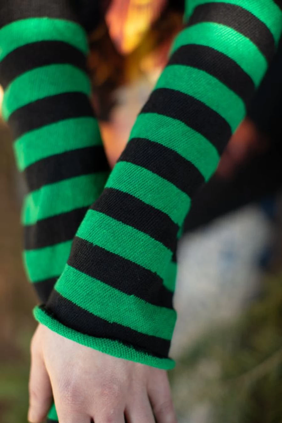 DreaM Stockings Emerald City Sheer Thigh High Socks with Lace Trim