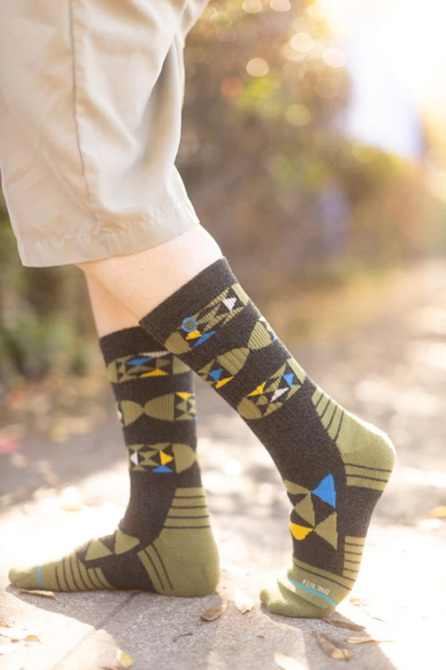 Stance Geodes Wool Crew Socks - Comfortable & Durable Wool Blend for Men & Women