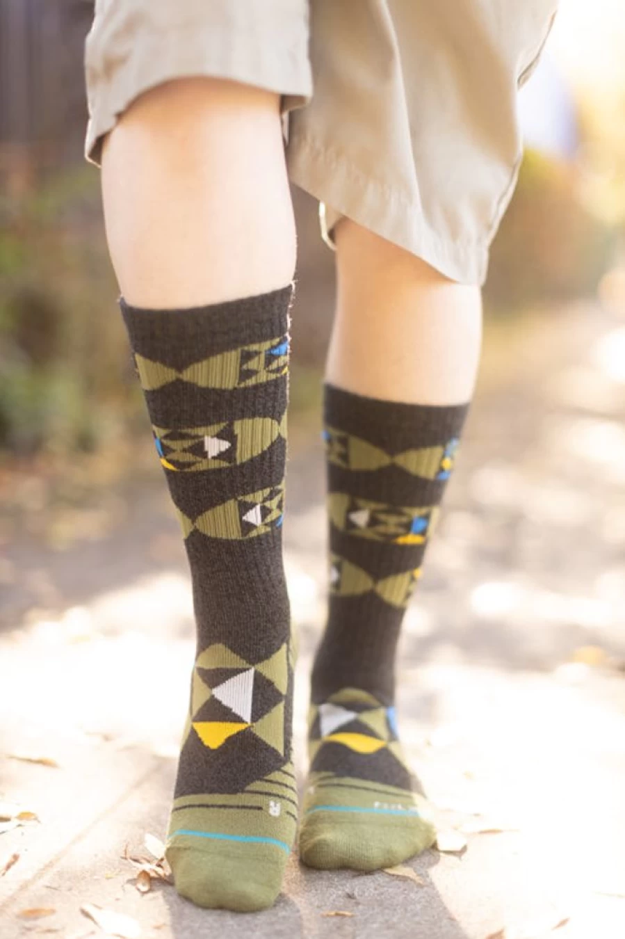 Stance Geodes Wool Crew Socks - Comfortable & Durable Wool Blend for Men & Women