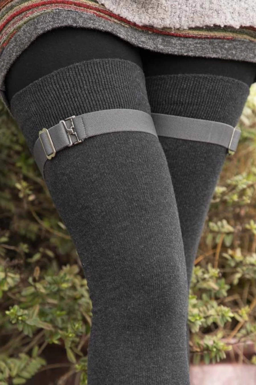 "Adjustable Extra Long Sock Garters for Men & Women – Sock Dreams"