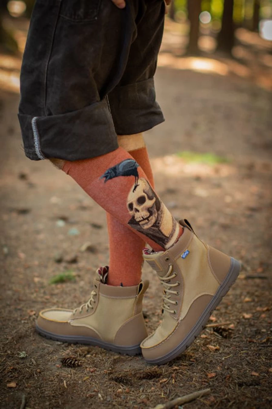 Mod Sock Nevermore Gothic Knee High Socks for Women - Stylish & Comfortable