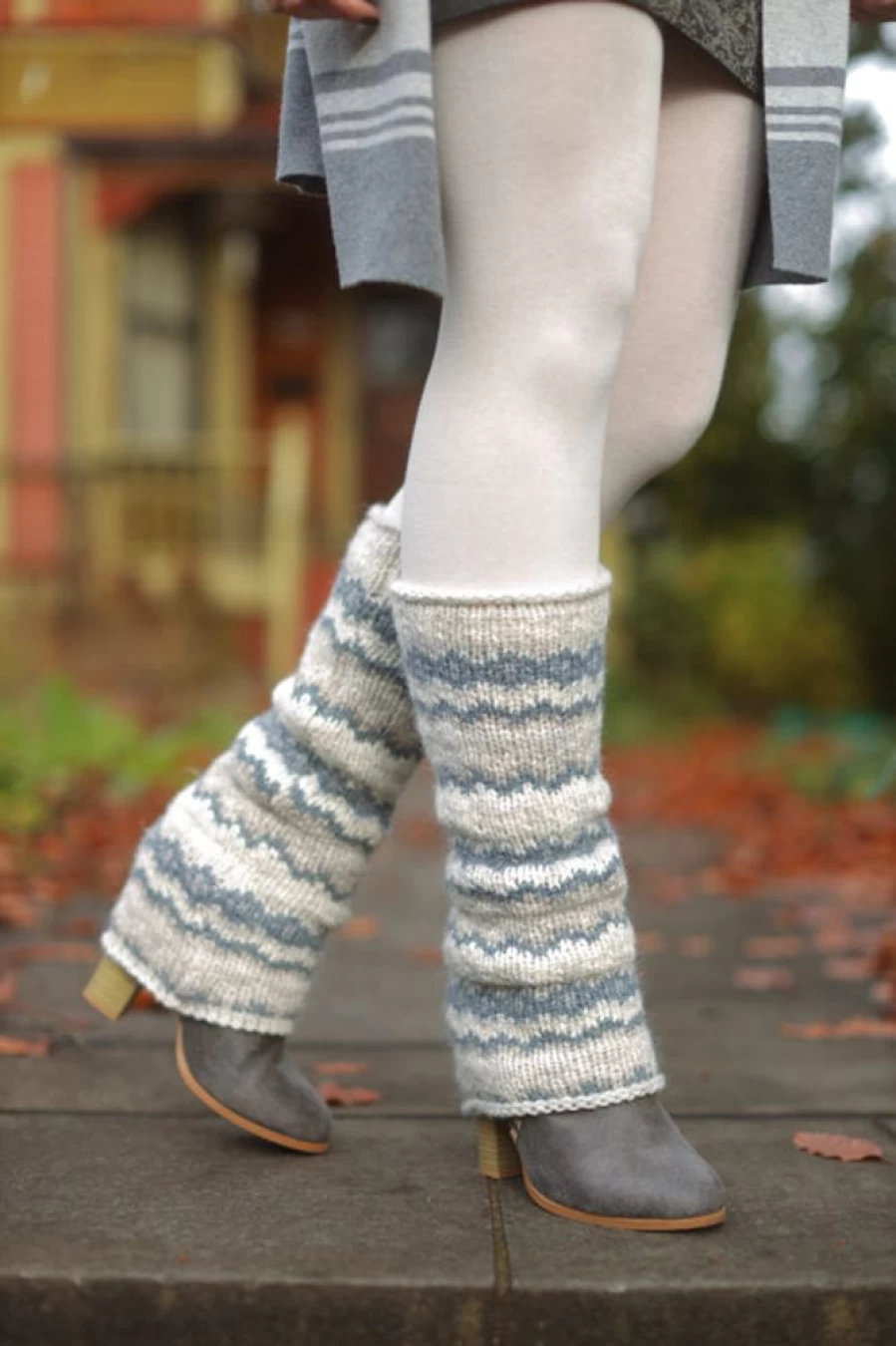 Lemon Women's Park City Leg Warmers - Cozy Knit Winter Leg Warmers for Dance, Yoga & Cold Weather