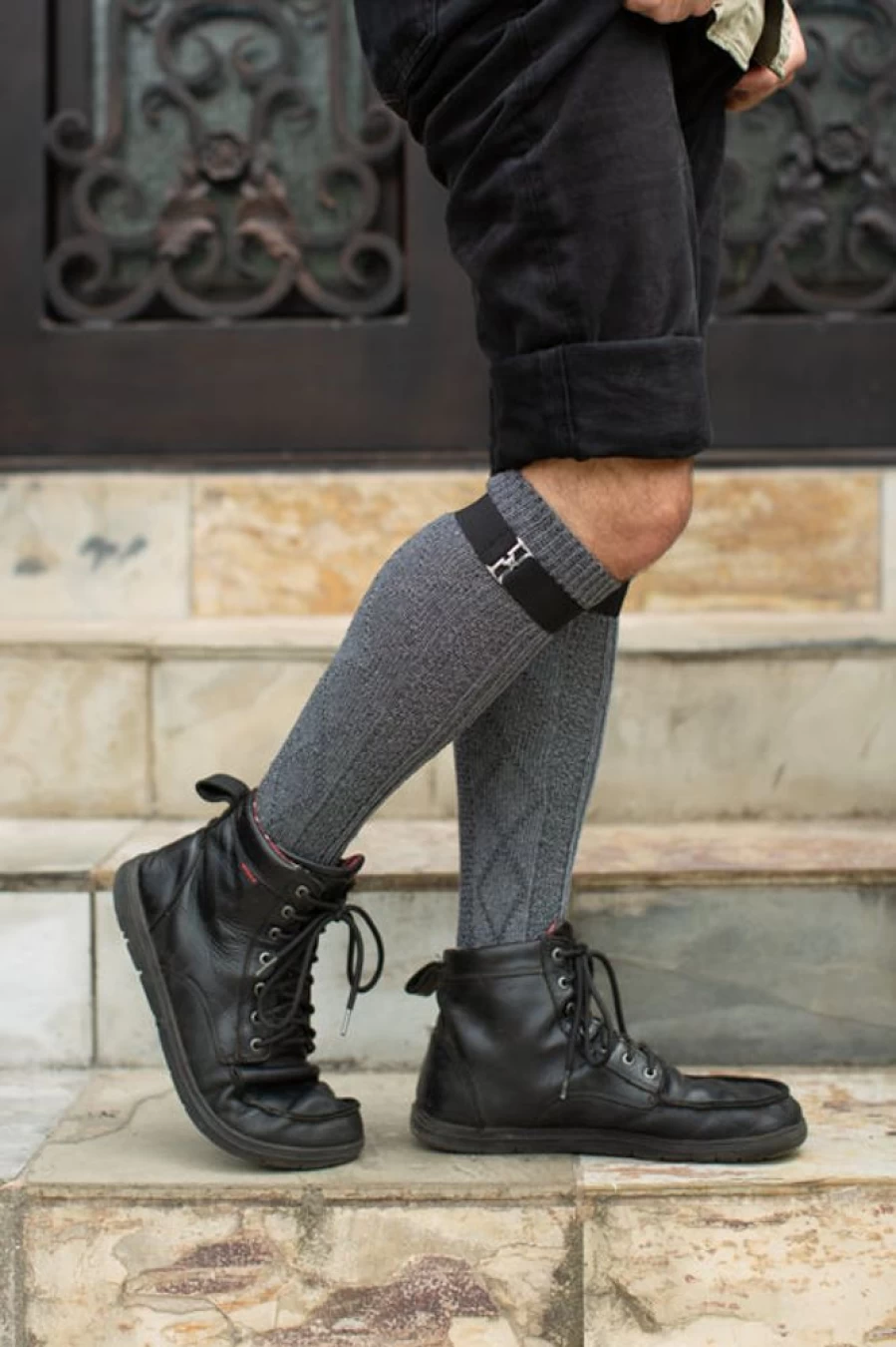 "Adjustable Sock Garters by Sock Dreams – Secure & Comfortable Fit"