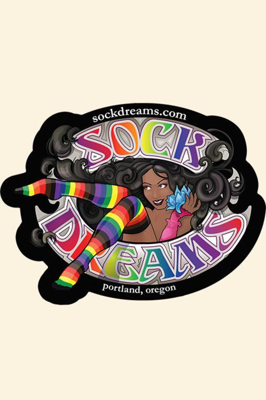 "Sock Dreams Philadelphia Pride Rainbow Refrigerator Magnets - LGBTQ+ Decorative Fridge Accessories"