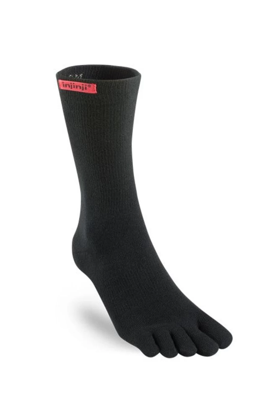 Injinji Original Weight Crew Toe Socks for Sports & Running