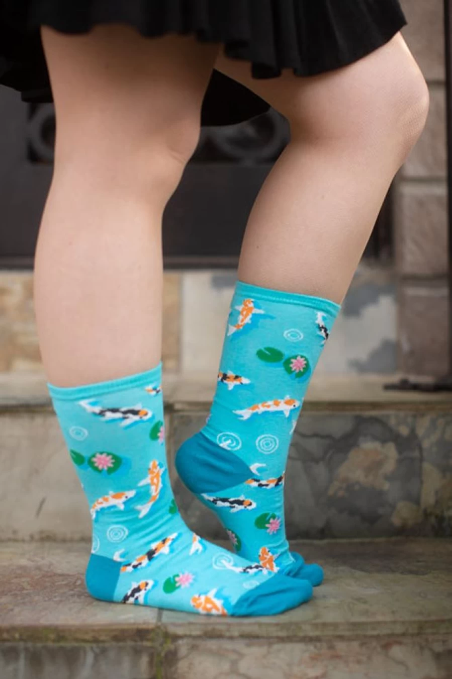 "Socksmith Every Now And Zen Crew Socks - Comfortable & Stylish Yoga Inspired Socks"