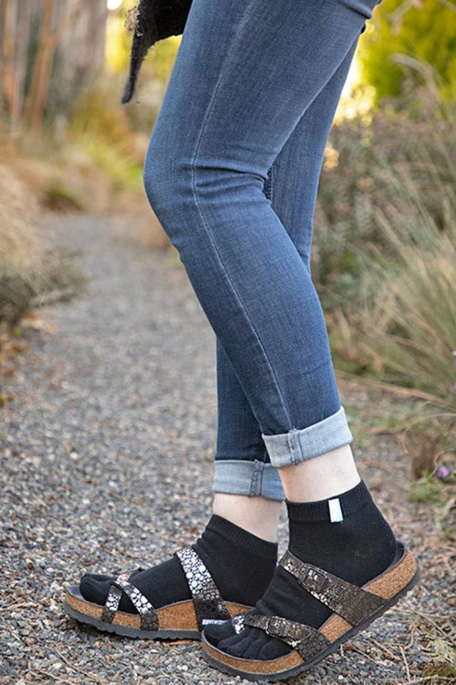 ToeToe Solid Color Ankle Socks for Toes - Comfortable & Breathable Toe Socks