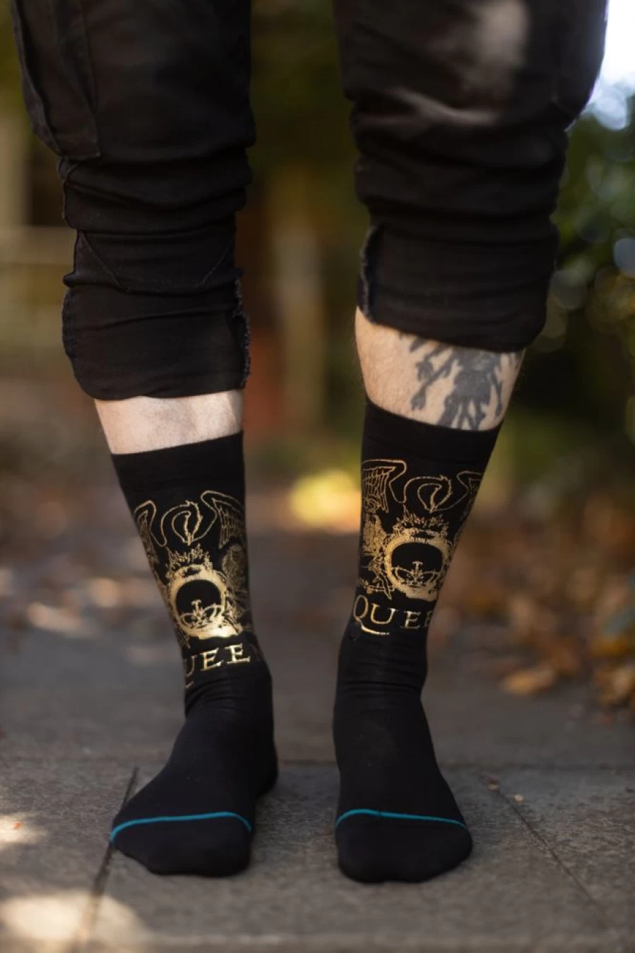 Stance Queen Golden Crew Socks - Women's Fashion Ankle Socks