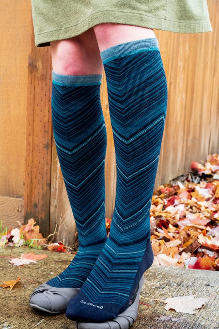 Sockwell Women's Compression Knee High Socks - Firm Support, Moisture Wicking & Comfort for Circulation