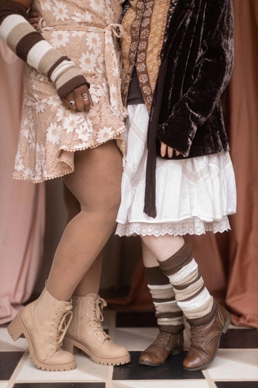 DreaM Stockings S'Mores Stripes Cozy Warmers for Stylish Comfort