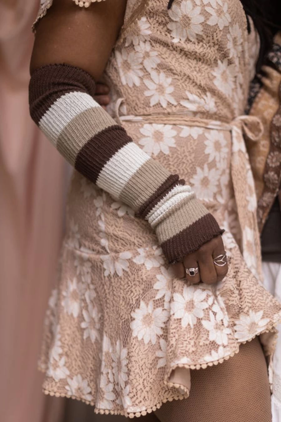 DreaM Stockings S'Mores Stripes Cozy Warmers for Stylish Comfort