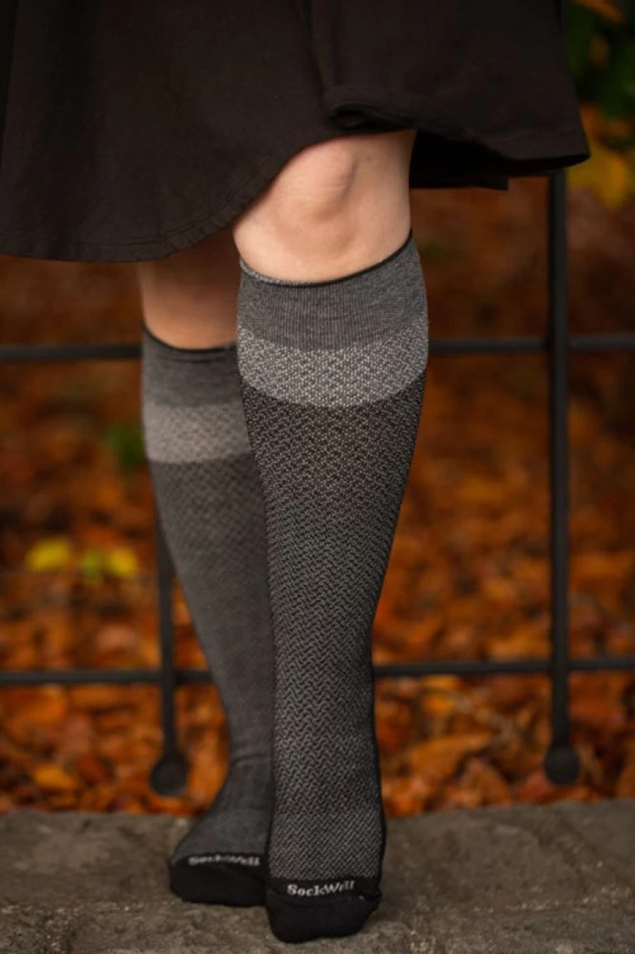 Sockwell Women's Full Twist Compression Knee High Socks for Circulation & Support