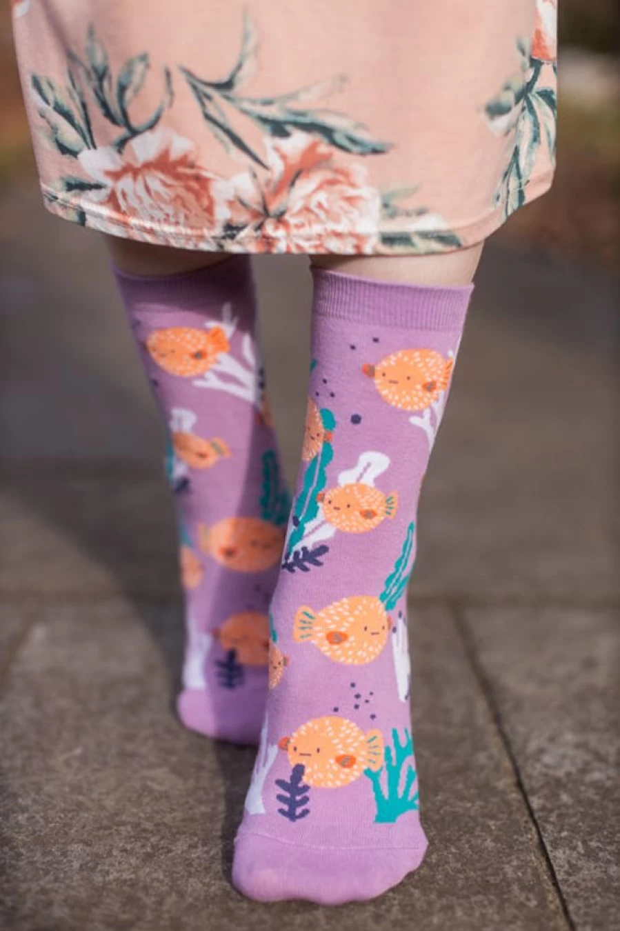 "Sock It To Me Did Somebody Just Puff? Novelty Socks Crew"