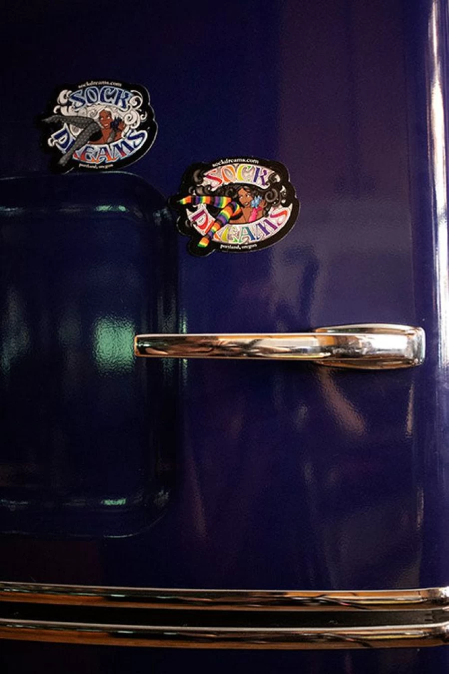 "Sock Dreams Celestial Magnets – Unique Space-Themed Decorative Magnets"
