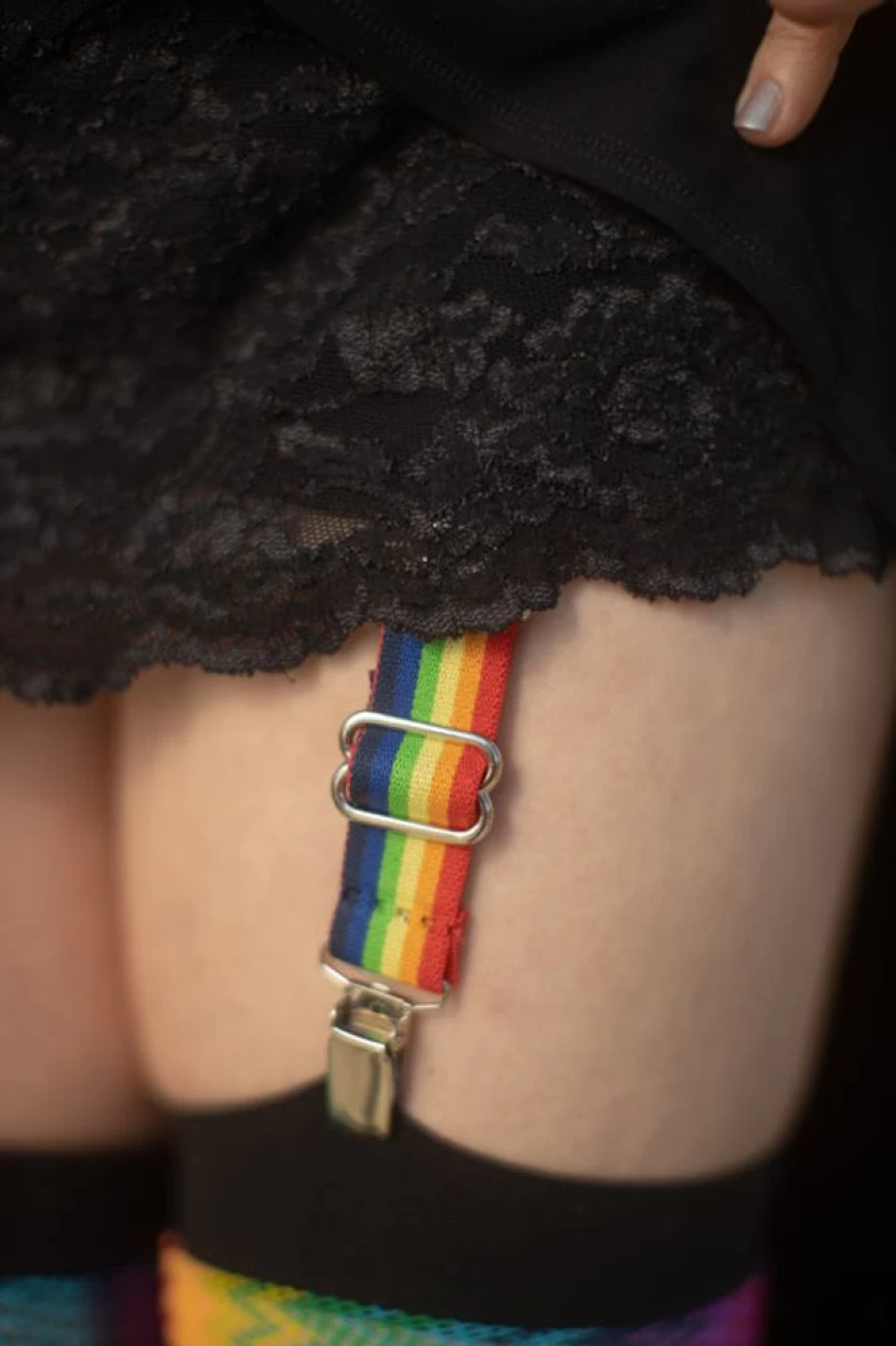Sock Dreams Rainbow Double Grip Clips - Non-Slip Hair Clips for All Hair Types
