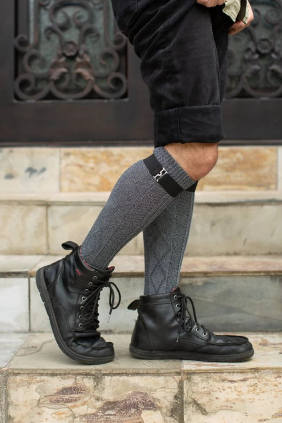 "Adjustable Sock Garters by Sock Dreams – Secure & Comfortable Fit"