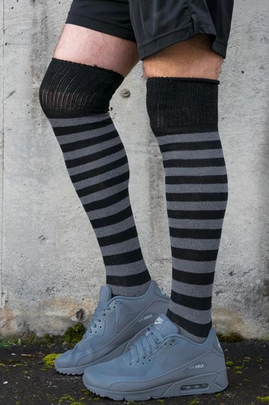 DreaM Stockings Super Stripes Knee High Socks for Women - Bold Striped Fashion Socks