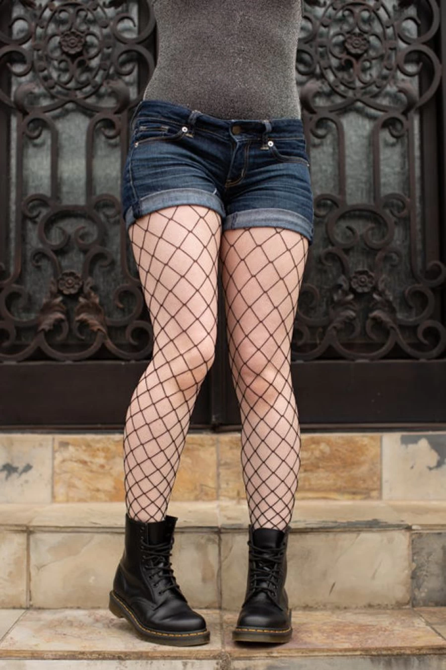 Leg Avenue Diamond Net Fishnet Pantyhose - Sheer Tights, Stretchy & Sexy Lingerie Hose for Women