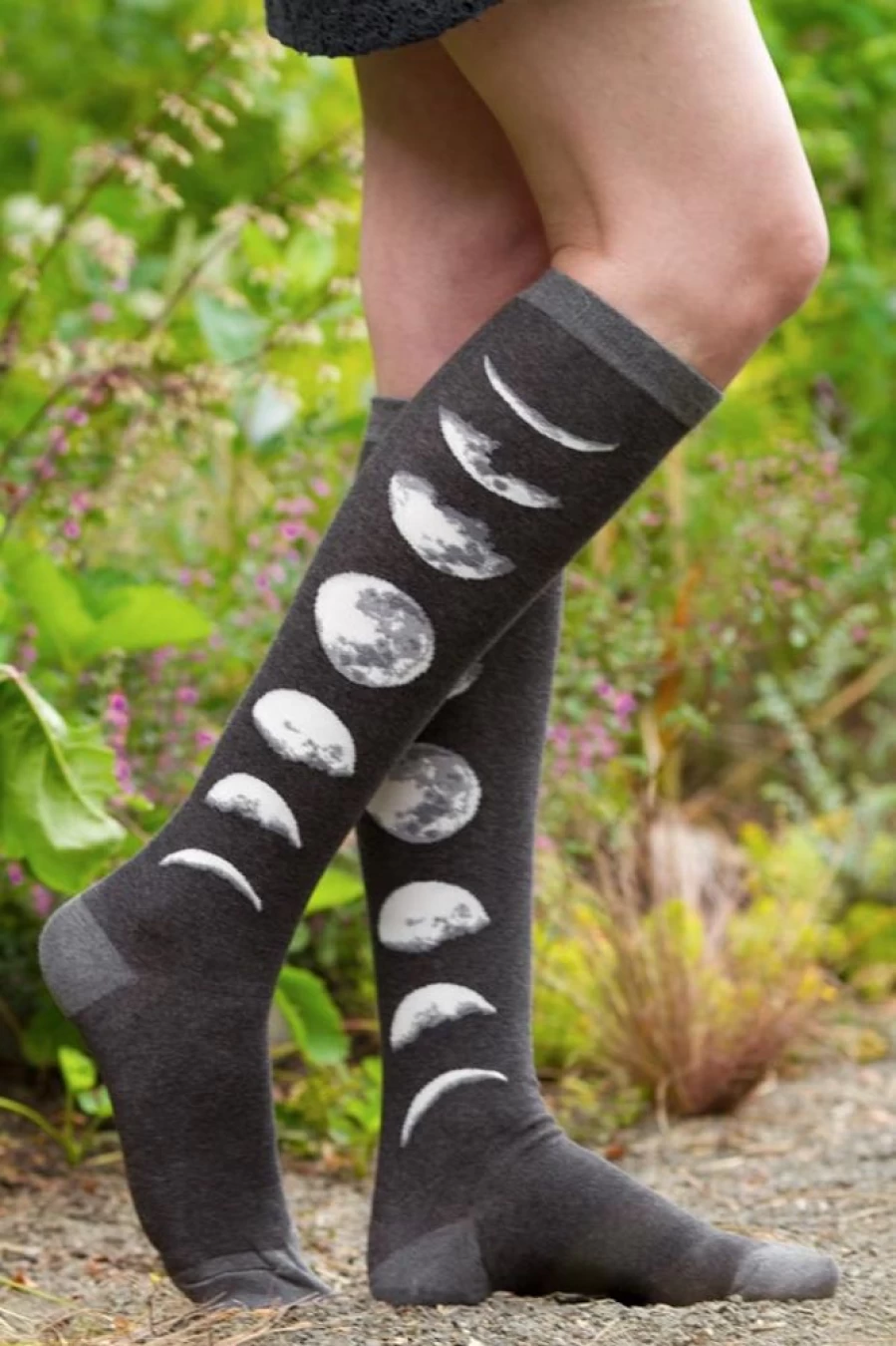 "Socksmith Just A Phase Knee High Socks - Fun Novelty Knee-Highs"