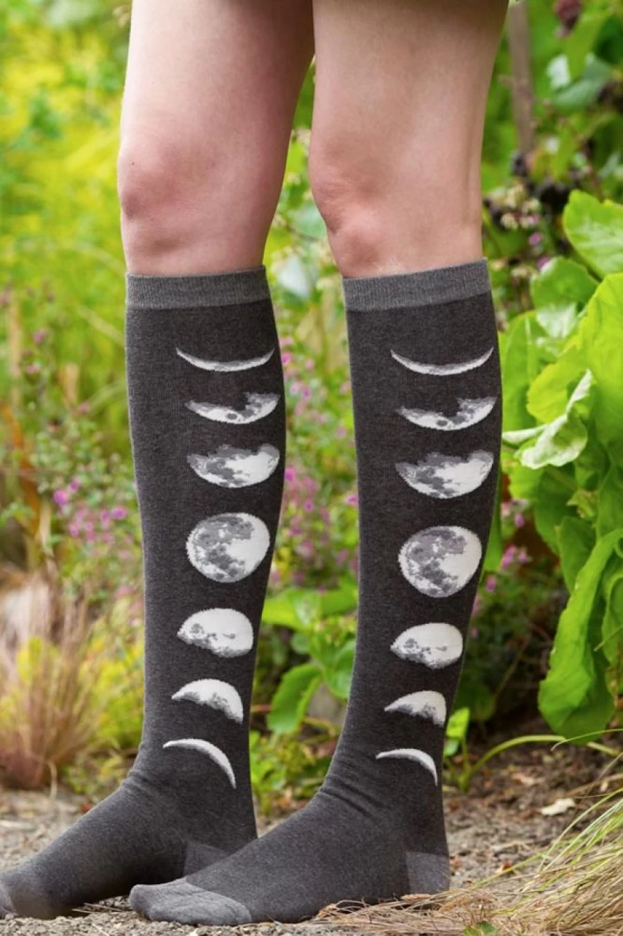 "Socksmith Just A Phase Knee High Socks - Fun Novelty Knee-Highs"