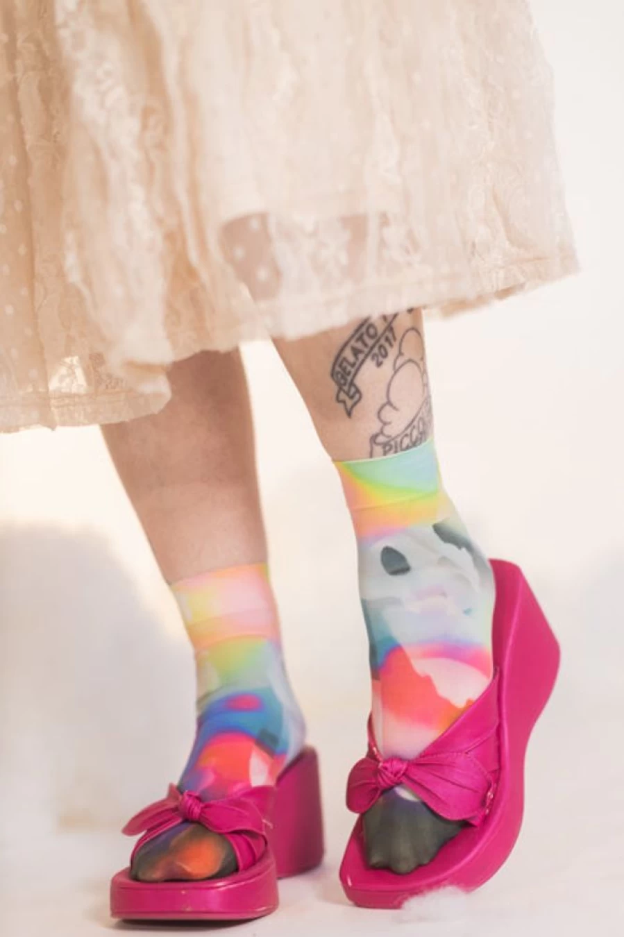 Happy Socks Mia Printed Ankle Socks - Fun and Comfortable Design for Men and Women
