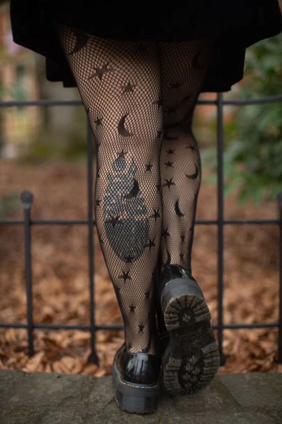 Leg Avenue Celestial Net Tights - Sexy Fishnet Stockings for Women, Gothic Lingerie, Fantasy Costume Accessories