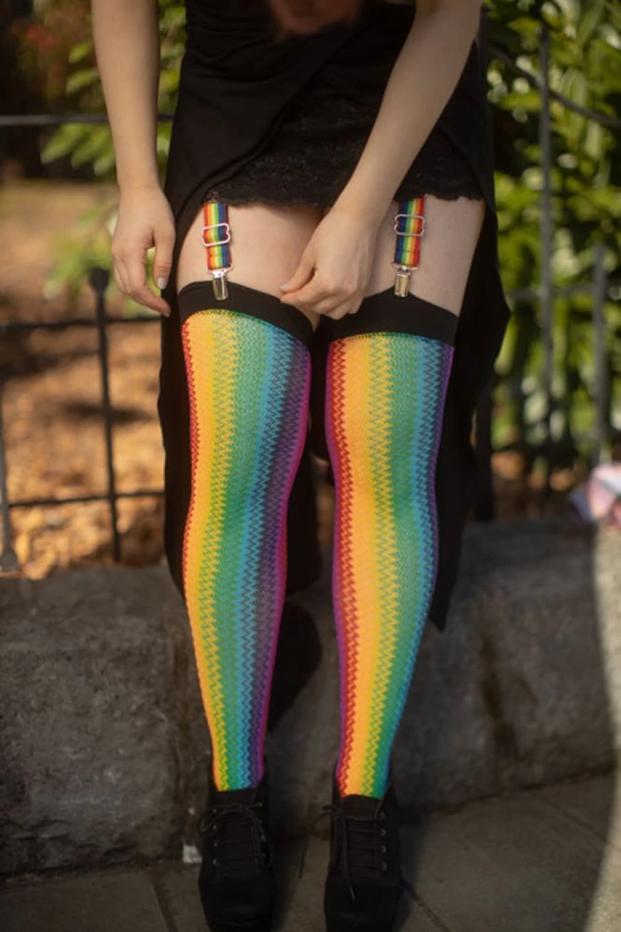 Sock Dreams Rainbow Double Grip Clips - Non-Slip Hair Clips for All Hair Types