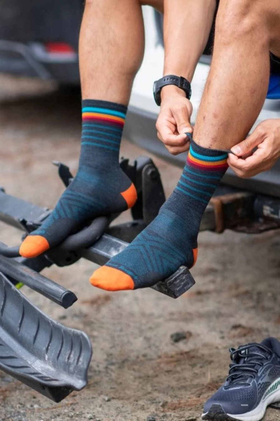 Darn Tough Stride Micro Crew Socks - Lightweight Hiking Socks for Men & Women