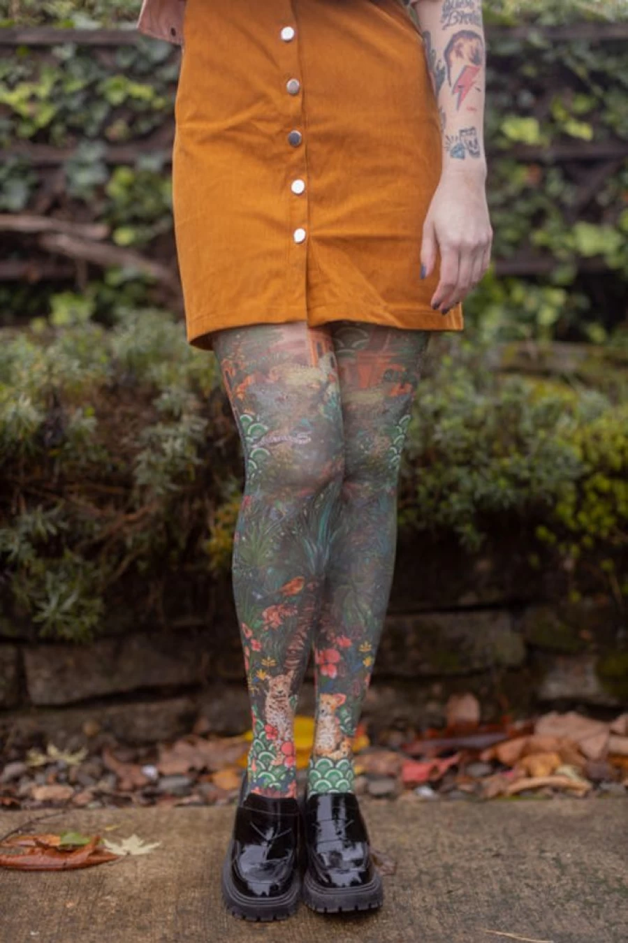 Marie Antoilette Graouu Printed Tights - Stylish & Comfortable Leggings for Women