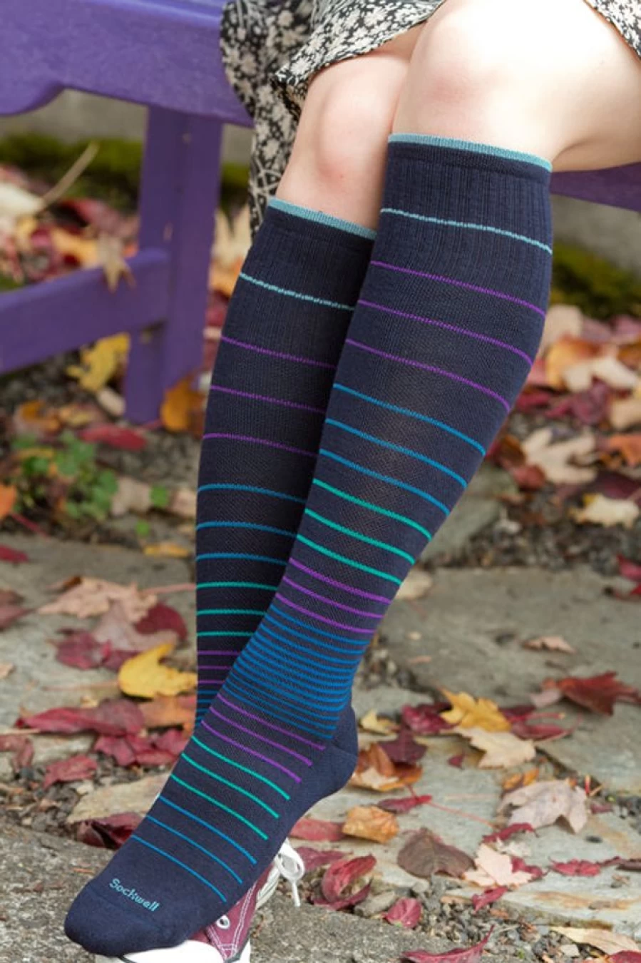 Sockwell Circulator Compression Knee High Socks for Improved Blood Flow & Support