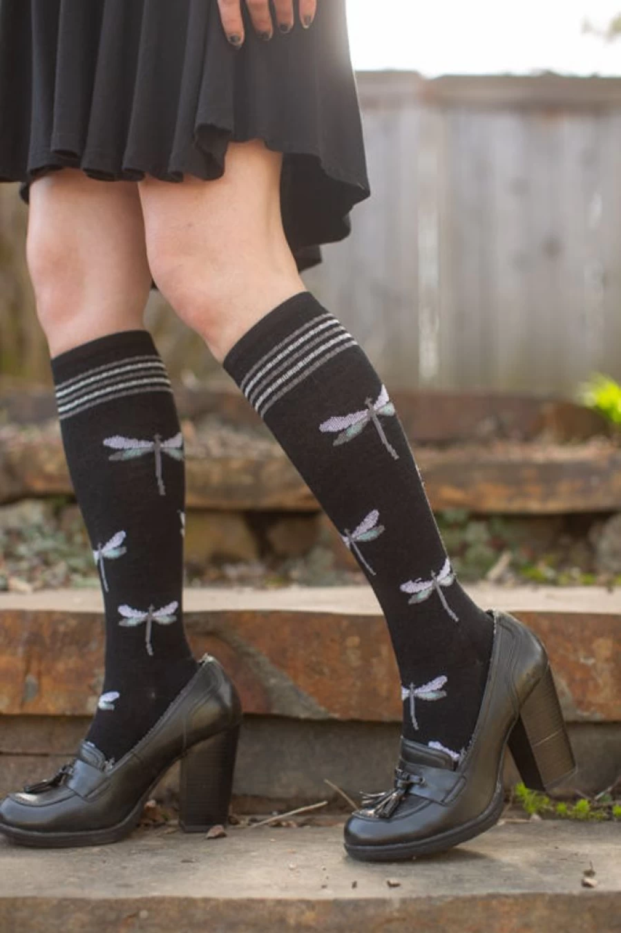 Sockwell Dragonfly Compression Knee High Socks for Women & Men – Support & Comfort