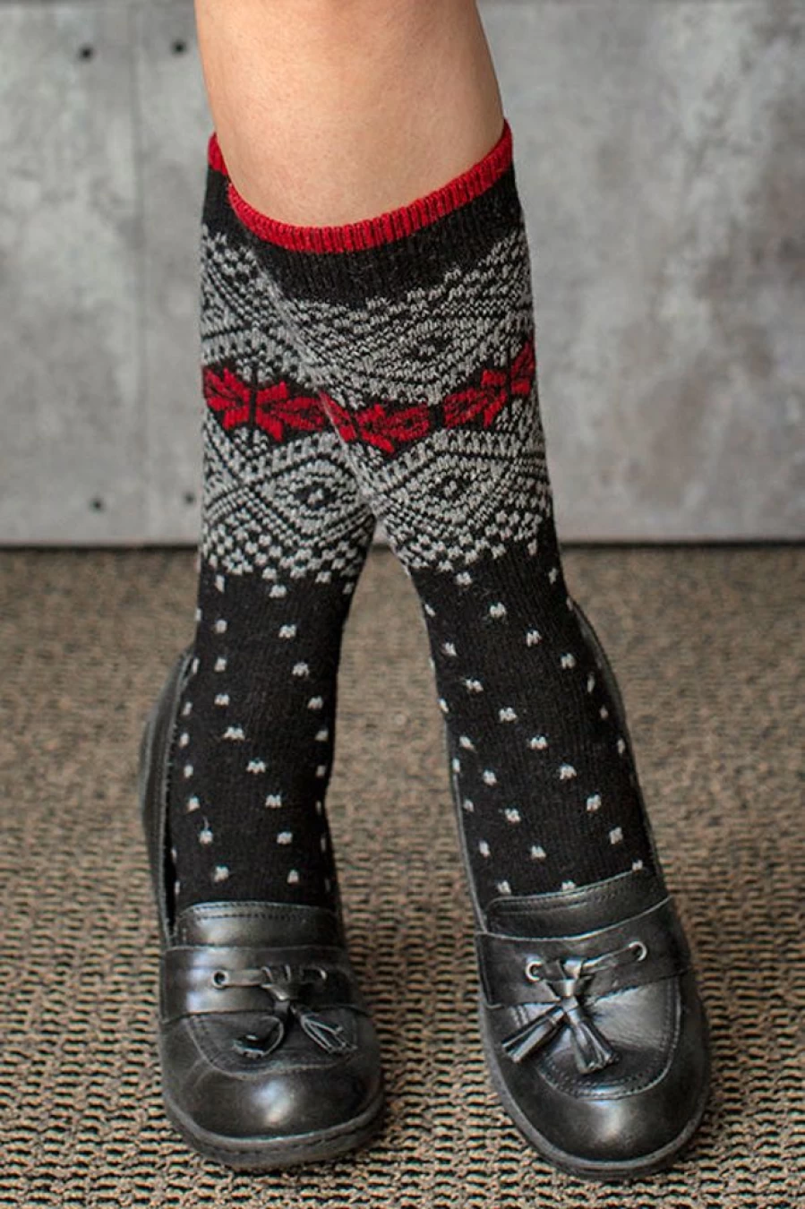 b.ella Ingrid Snow Flurries Crew Sweater - Winter Knit Pullover for Women