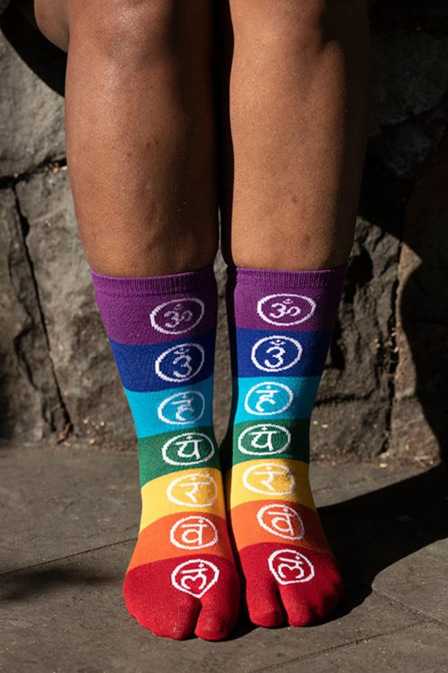 "Tabbisocks Chakra Balancing Tabi Socks for Energy Flow & Comfort"