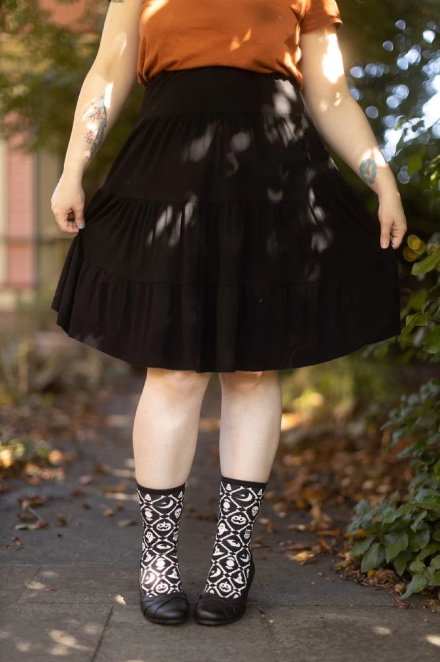"Spooky Halloween Socks - Fun Crew Socks by Socksmith - Icons Design"