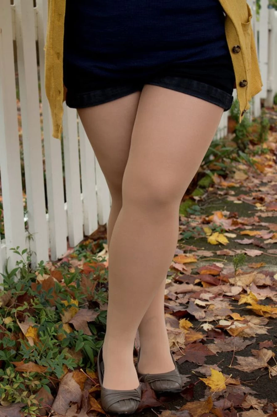 Leg Avenue Plus Size Semi-Sheer Tights for Women - Comfortable & Stretchy Opaque Pantyhose