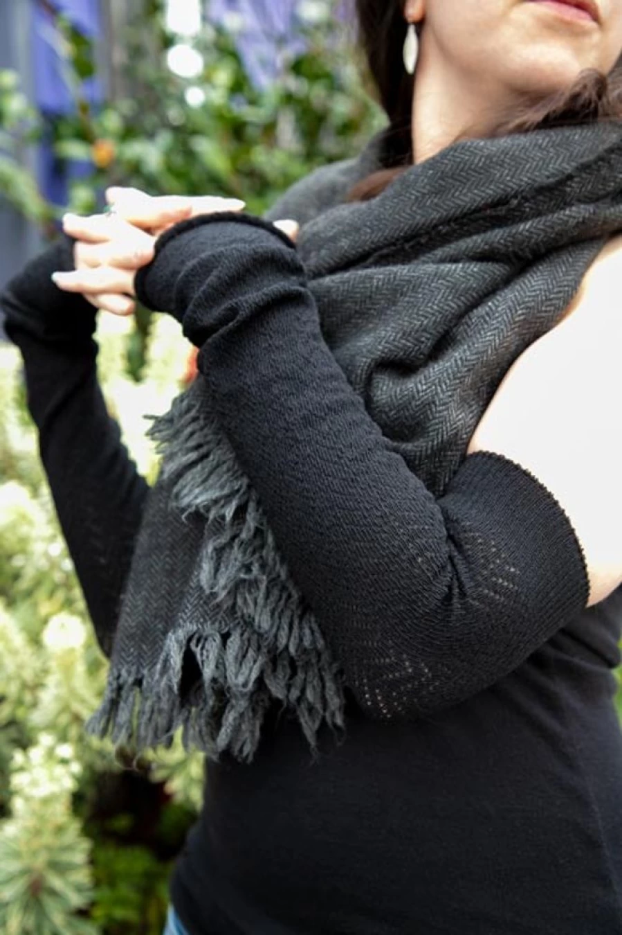 DreaM Stockings Chevron Sleeves - Stylish & Trendy Armwear for Fashion Lovers