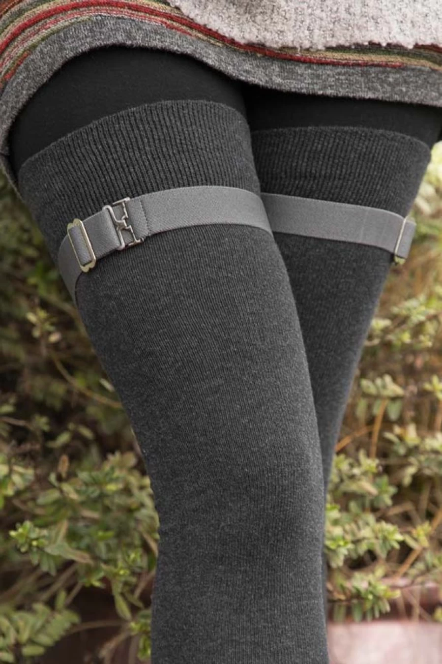 "Adjustable Extra Long Sock Garters for Men & Women – Sock Dreams"
