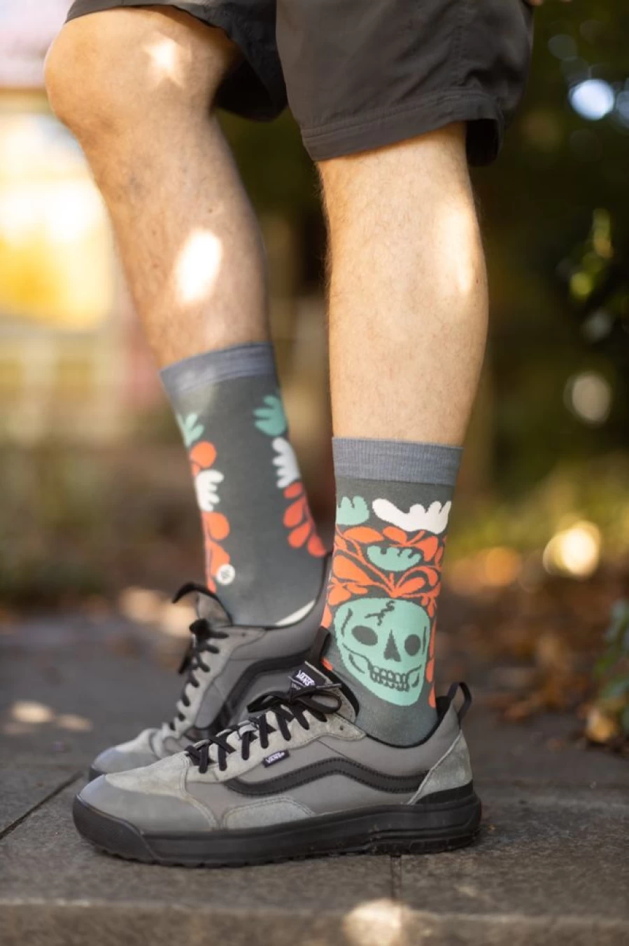 Stance Skelly Nelly Crew Socks - Halloween Themed Comfortable & Durable Footwear