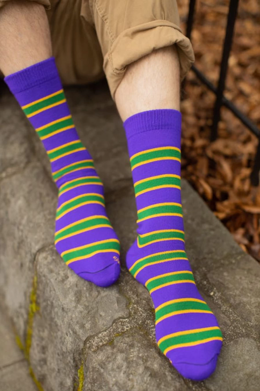 "Dreamer Socks Mardi Gras Krewe Fun Colorful Novelty Socks for Festive Celebrations"