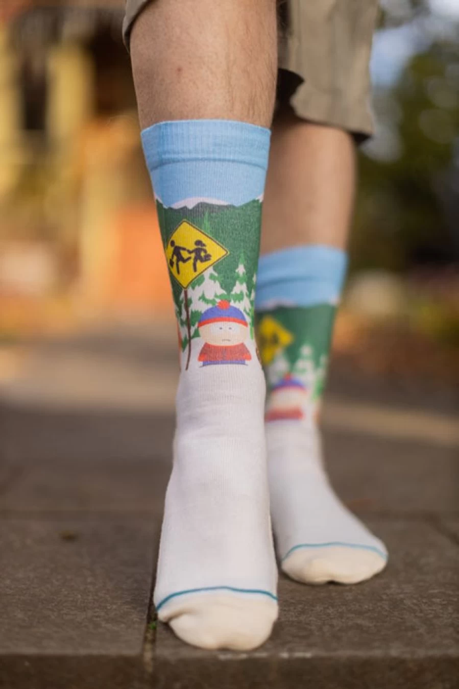 Stance Bus Stop South Park Crew Socks - Official Licensed Merchandise