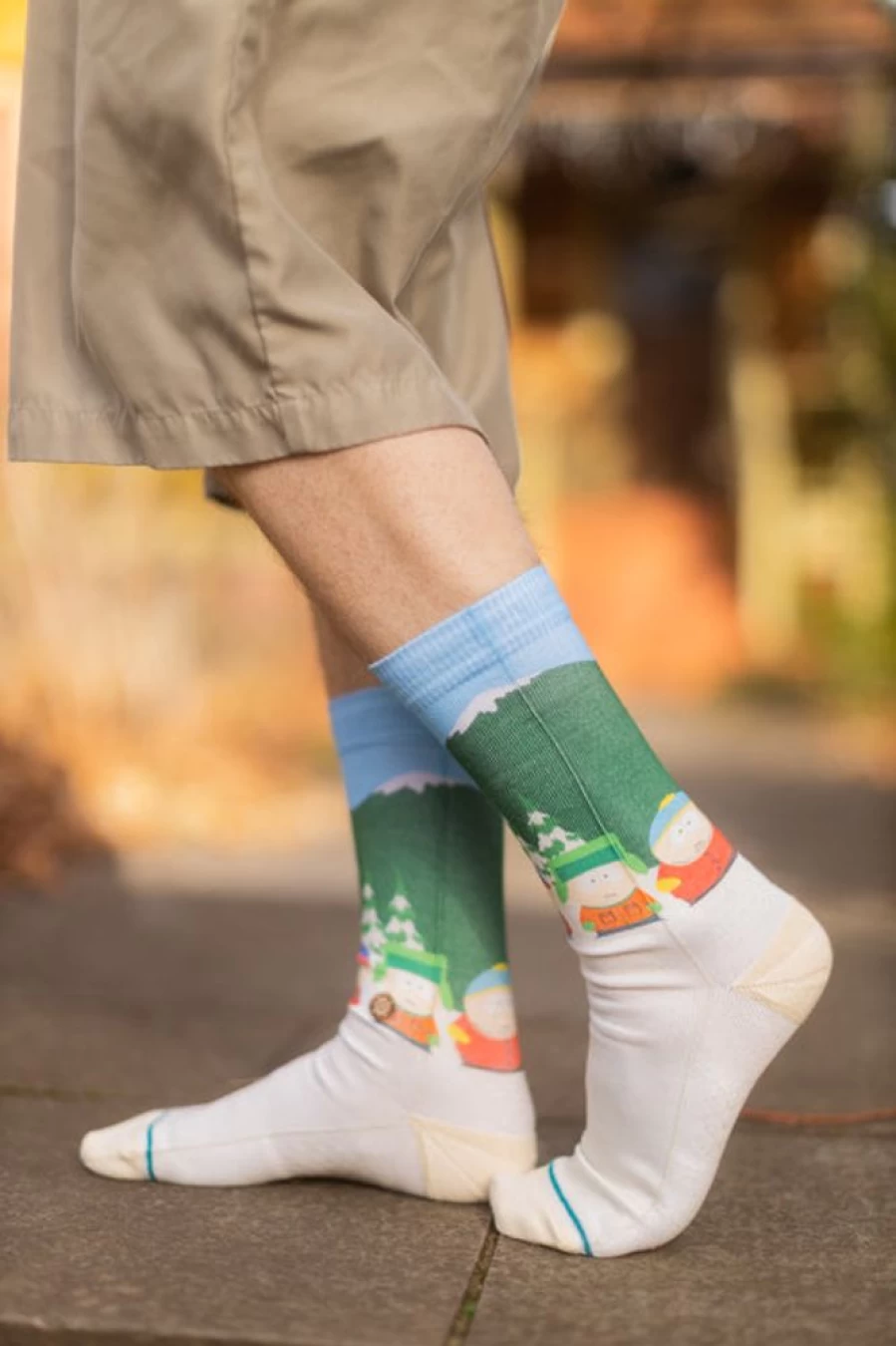 Stance Bus Stop South Park Crew Socks - Official Licensed Merchandise