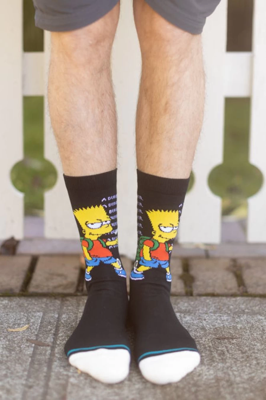 Stance The Simpsons Troubled Crew Socks - Official Licensed Merchandise