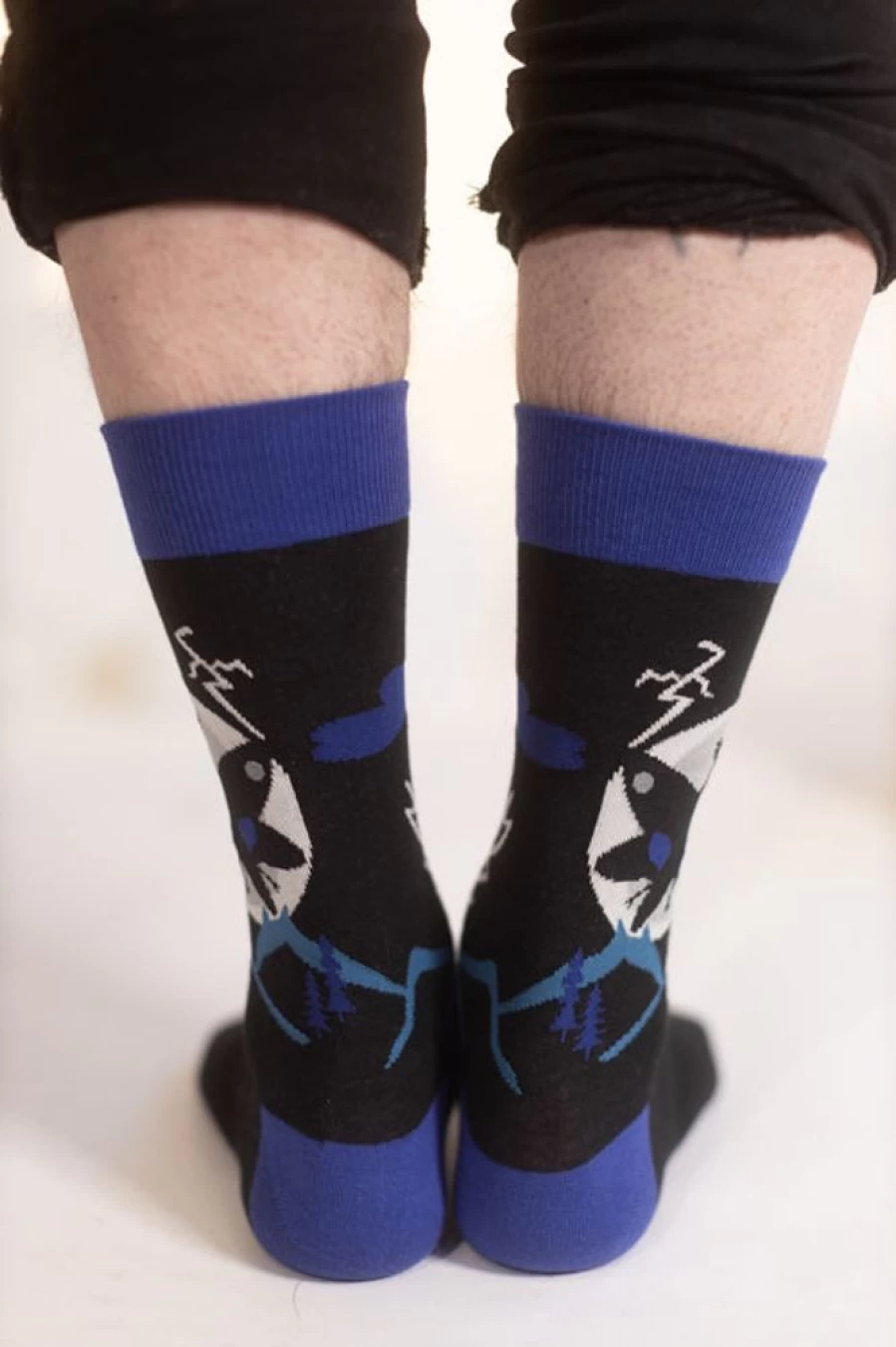 "Sock It To Me Mothman Believes In You Novelty Socks - Fun & Unique Crew Socks"