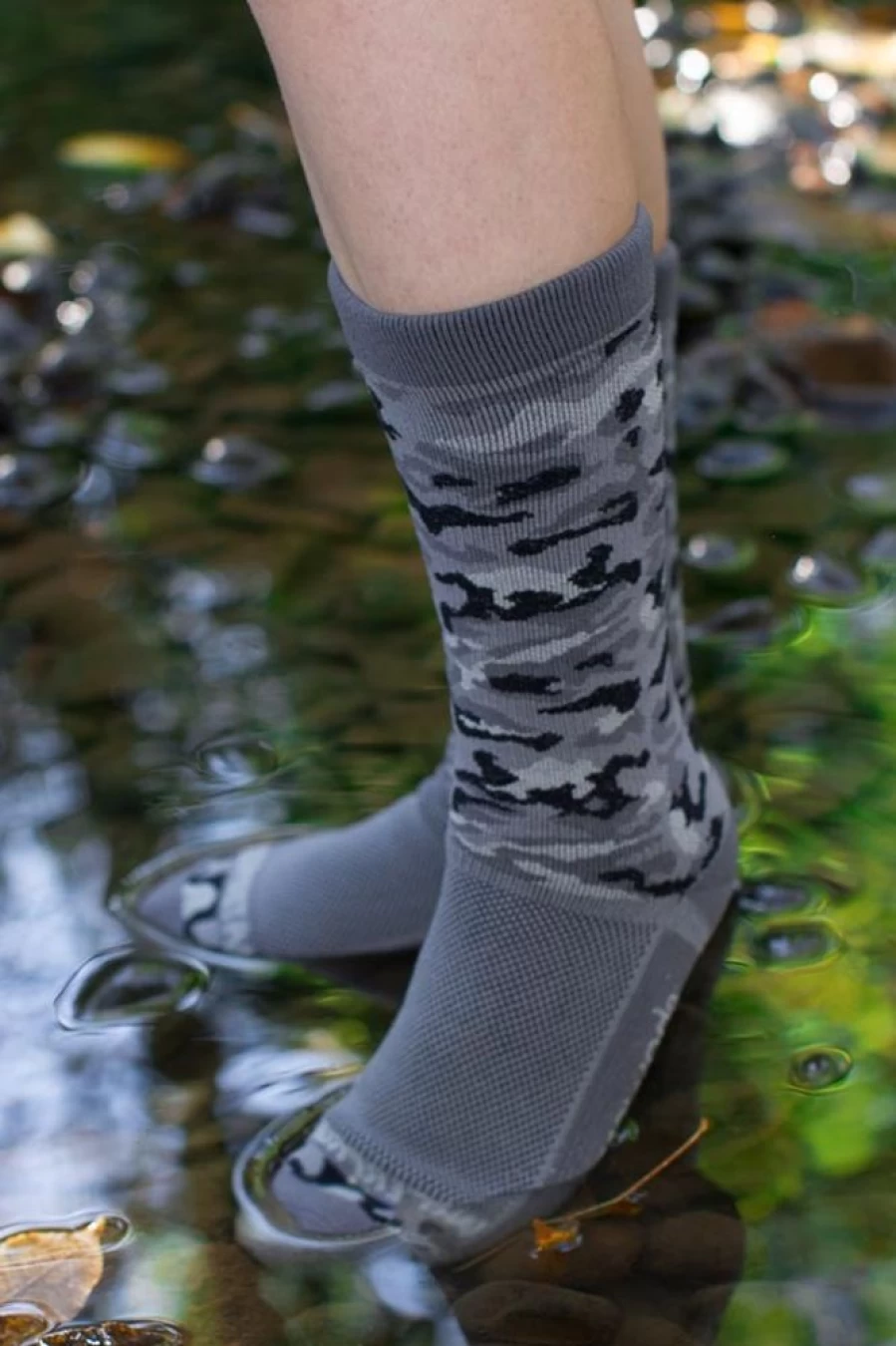 Showers Pass Crosspoint Camo Waterproof Socks - All-Weather Hunting & Outdoor Performance Socks