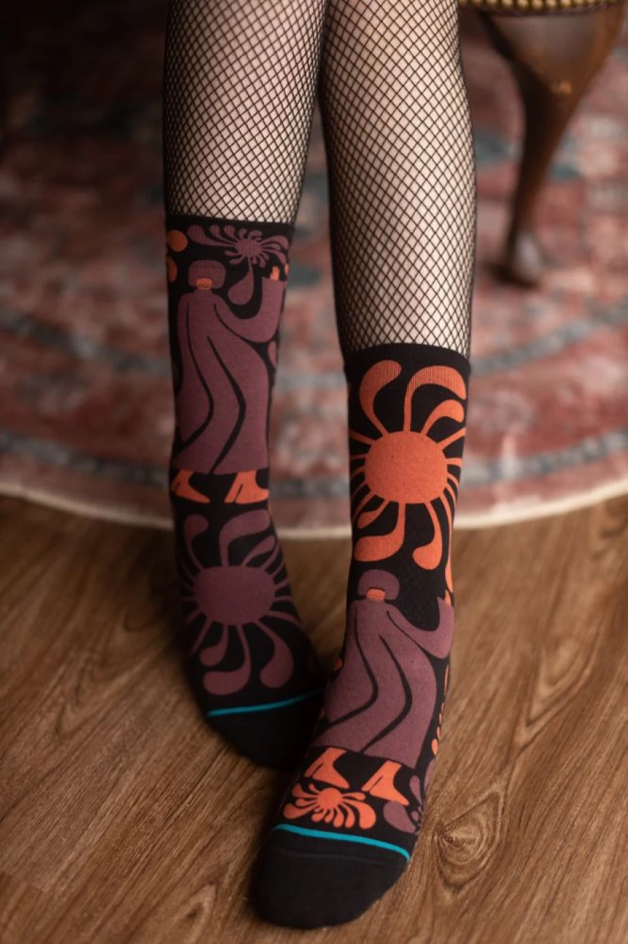 Stance Lauryn Alvarez Crew Socks - Comfortable & Stylish Athletic Socks for Men and Women